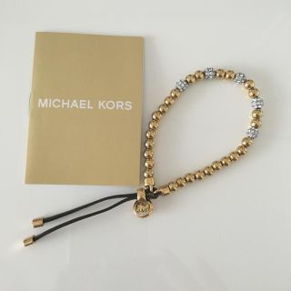 マイケルコース(Michael Kors)の【新品未使用】マイケルコース ブレスレット ゴールド(ブレスレット/バングル)