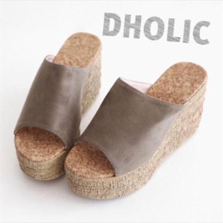 ディーホリック(dholic)のDHOLIC大人気ウェッジヒールサンダル新品(サンダル)