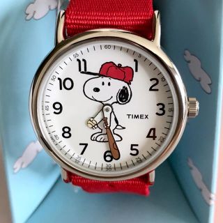 タイメックス(TIMEX)の★タイメックス×ピーナッツ★スヌーピー柄★腕時計(腕時計)