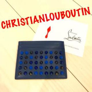 クリスチャンルブタン(Christian Louboutin)の新品未使用！ルブタンカードケース(名刺入れ/定期入れ)