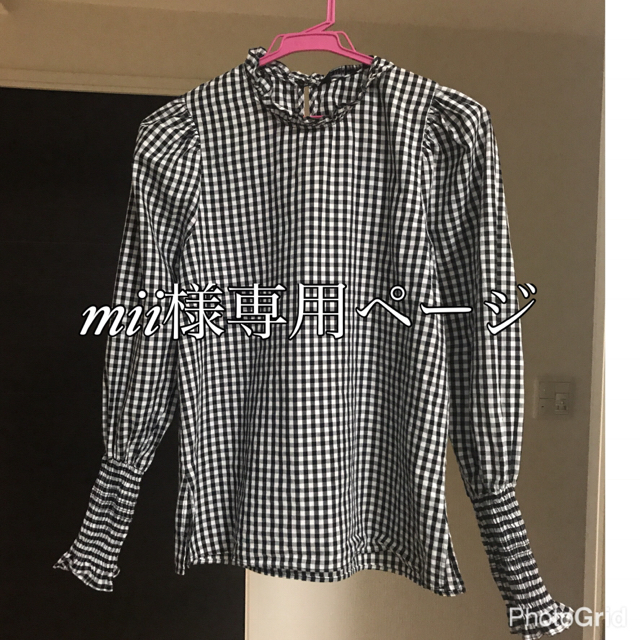 ZARA(ザラ)のmii様専用ページ レディースのトップス(シャツ/ブラウス(長袖/七分))の商品写真