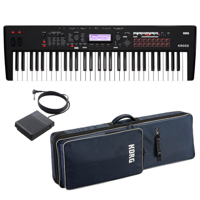 KORG(コルグ)の新品 KORG KROSS2-61 61鍵 シンセサイザー 楽器の鍵盤楽器(キーボード/シンセサイザー)の商品写真