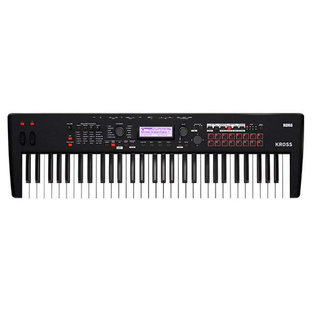 KORG(コルグ)の新品 KORG KROSS2-61 61鍵 シンセサイザー 楽器の鍵盤楽器(キーボード/シンセサイザー)の商品写真