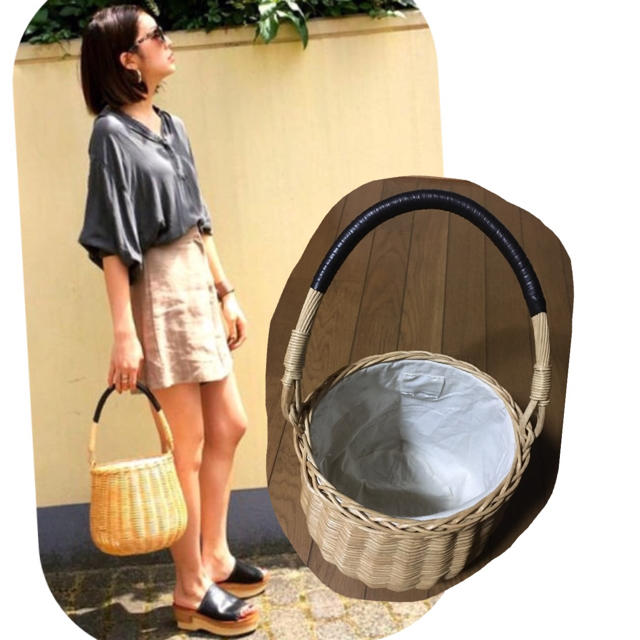 TODAYFUL(トゥデイフル)のtodayful original basket カゴバッグ レディースのバッグ(かごバッグ/ストローバッグ)の商品写真