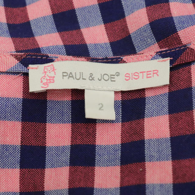 PAUL & JOE SISTER(ポール&ジョーシスター)のmimi様専用  ポール＆ジョーシスター★チェックチュニックワンピース レディースのワンピース(ひざ丈ワンピース)の商品写真