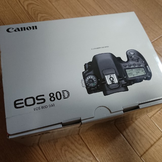 売り切れ必至! - Canon Canon EOS ボディ 未使用品 80D デジタル一眼