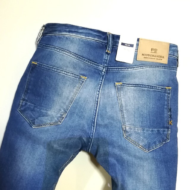 SCOTCH & SODA(スコッチアンドソーダ)の新品　SCOTCH&SODA  ストレッチスキニーデニム　モデルSKIM メンズのパンツ(デニム/ジーンズ)の商品写真