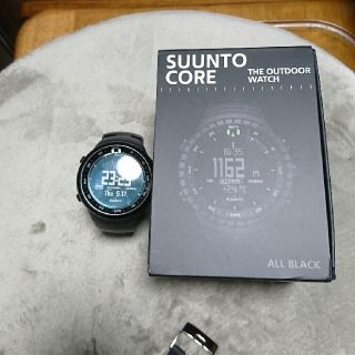 スント(SUUNTO)のスント　コア　オールブラック(腕時計(デジタル))