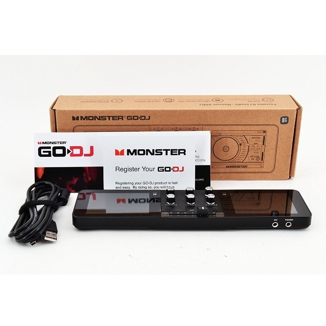 【Hayato様専用】Monster GODJ-C ポータブル DJ 機器 楽器のDJ機器(DJコントローラー)の商品写真