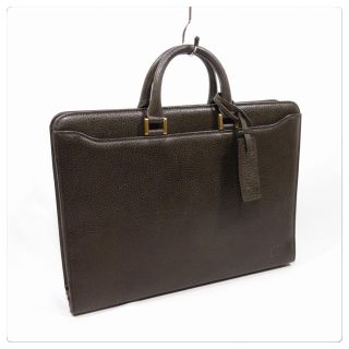 ダックス(DAKS)の美品■DAKS ダックス ビジネスバッグ レザーハンドバッグ 本革 カッコいい(ビジネスバッグ)