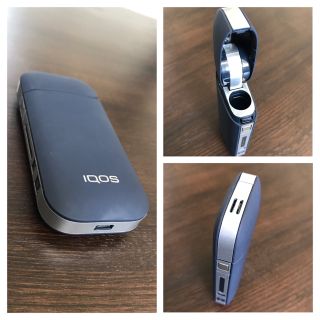 【 iQOS 】 アイコス シール 送料無料 【シルバー】(タバコグッズ)