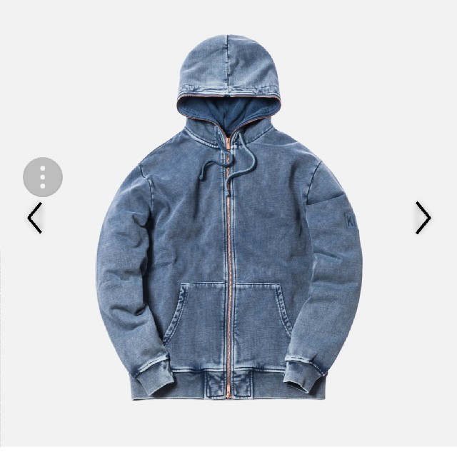 Indigo Williams Full Zip Hoodie 　XSサイズ メンズのトップス(パーカー)の商品写真