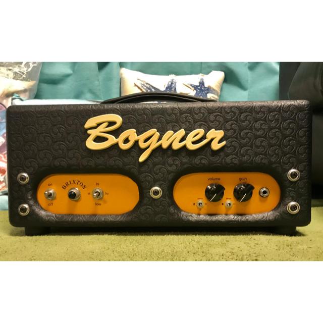 激安 貴重 Bogner BRIXTON 12W ハイゲイン ヘッド B’z 楽器のギター(ギターアンプ)の商品写真