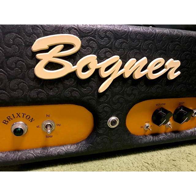 激安 貴重 Bogner BRIXTON 12W ハイゲイン ヘッド B’z 楽器のギター(ギターアンプ)の商品写真