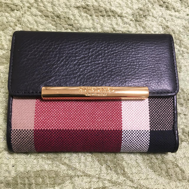 BURBERRY BLUE LABEL - ブルーレーベルクレストブリッジ２つ折り財布の