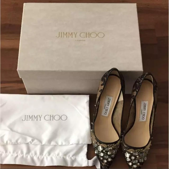 JIMMY CHOO(ジミーチュウ)の新品♡半額♡ジミーチュウ♡LYZO 10cmヒール♡パンプス レディースの靴/シューズ(ハイヒール/パンプス)の商品写真