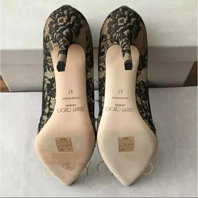 JIMMY CHOO(ジミーチュウ)の新品♡半額♡ジミーチュウ♡LYZO 10cmヒール♡パンプス レディースの靴/シューズ(ハイヒール/パンプス)の商品写真