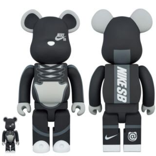 ナイキ(NIKE)の★ BE＠RBRICK NIKE SB BLACK 400%&100% ★(スポーツ)