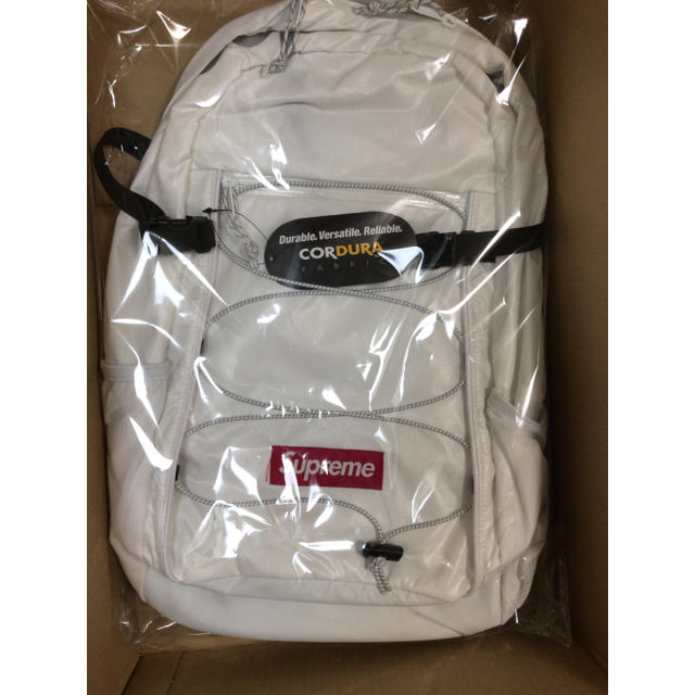 Supreme - Supreme backpack 17aw white 白の通販 by ff's shop