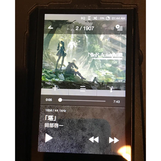 iriver(アイリバー)の［値下げ 6／4まで］AK300 Astell&kern  スマホ/家電/カメラのオーディオ機器(ポータブルプレーヤー)の商品写真