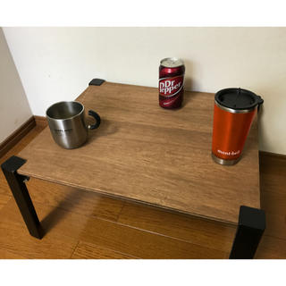 アイアンレッグテーブル(コーヒーテーブル/サイドテーブル)