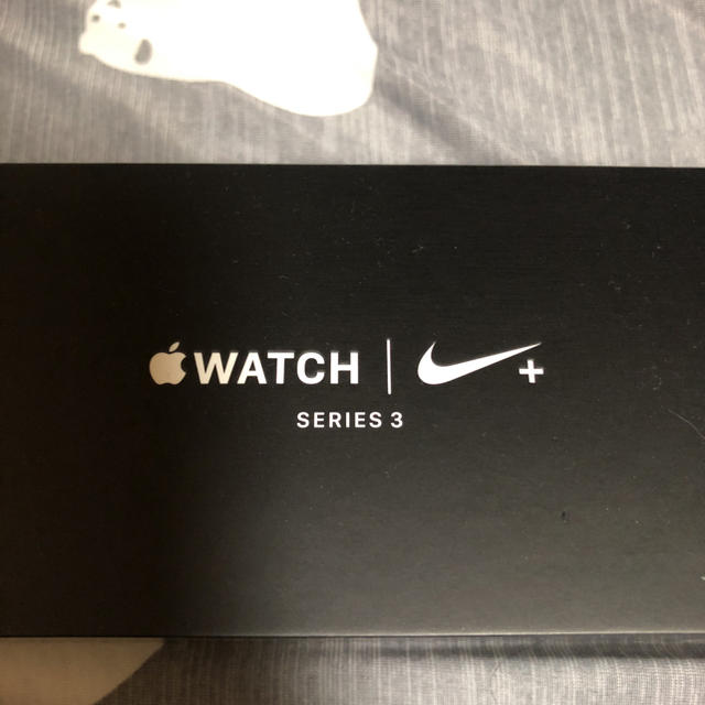 Apple Watch(アップルウォッチ)のapple watch×NIKE 38mmseries3 白 メンズの時計(腕時計(デジタル))の商品写真