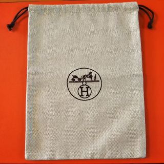 エルメス(Hermes)の⭐️はじめました様専用 エルメス HERMES 巾着 袋 保存袋 小物入れ 美品(ポーチ)