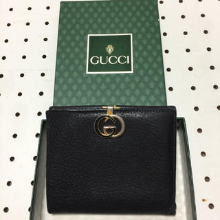 グッチ(Gucci)の千様専用GUCCI レザー折財布 男女OK(折り財布)