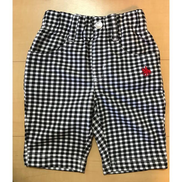 POLO RALPH LAUREN(ポロラルフローレン)の専用 【新品未使用】POLO baby ギンガム パンツ 80 キッズ/ベビー/マタニティのベビー服(~85cm)(パンツ)の商品写真