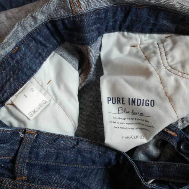 デニム　サロペット　PURE INDIGO