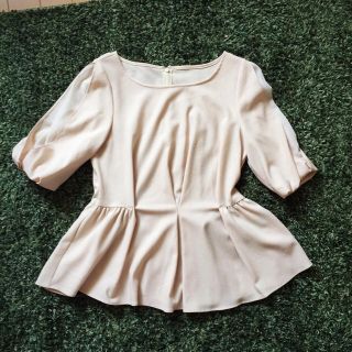 ジャスグリッティー(JUSGLITTY)のジャスグリッティー シフォン トップス(カットソー(半袖/袖なし))