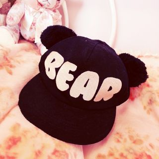 ワンスポ(one spo)の✩one spo*美品*BEARメッシュキャップ*送料込(キャップ)