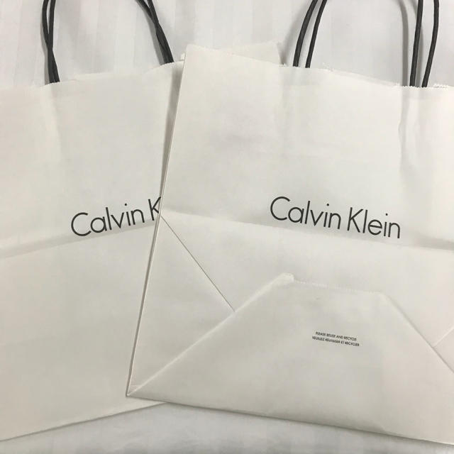 Calvin Klein ショッパー ショップ袋 紙袋 カルバンクライン