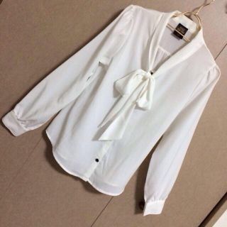 ローズファンファン(ROSE FANFAN)の凪子さま専用 棒リボンブラウス(シャツ/ブラウス(長袖/七分))