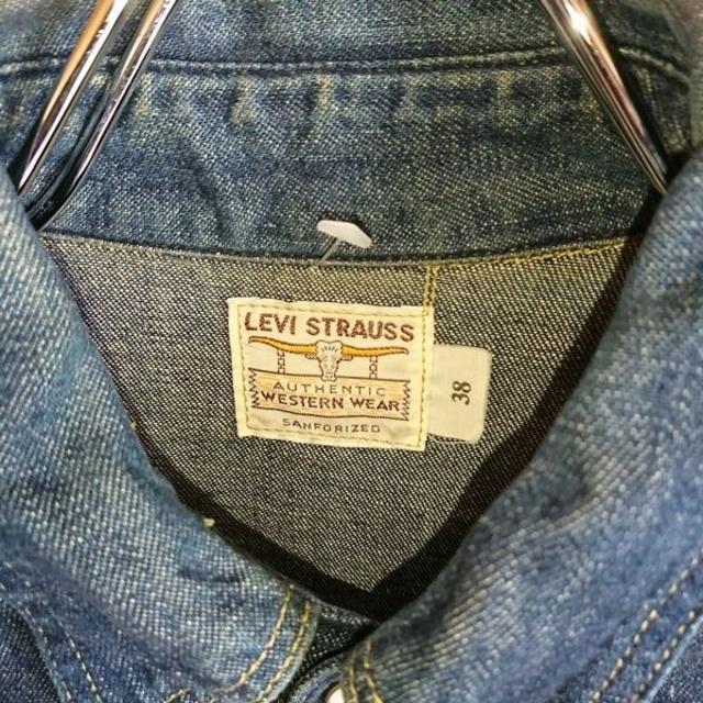 Levi's(リーバイス)の復刻 levis リーバイス デニム 長袖 シャツ ロングホーン M メンズのトップス(シャツ)の商品写真