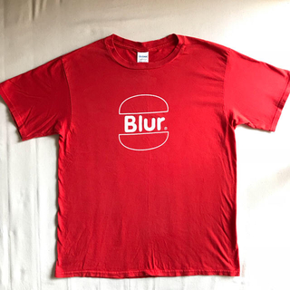 【夏★Tシャツ】Blur 公式バンドTシャツ レディース レッド(Tシャツ(半袖/袖なし))