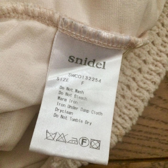 SNIDEL(スナイデル)のスナイデル♡表参道の展示会購入 レディースのワンピース(ひざ丈ワンピース)の商品写真