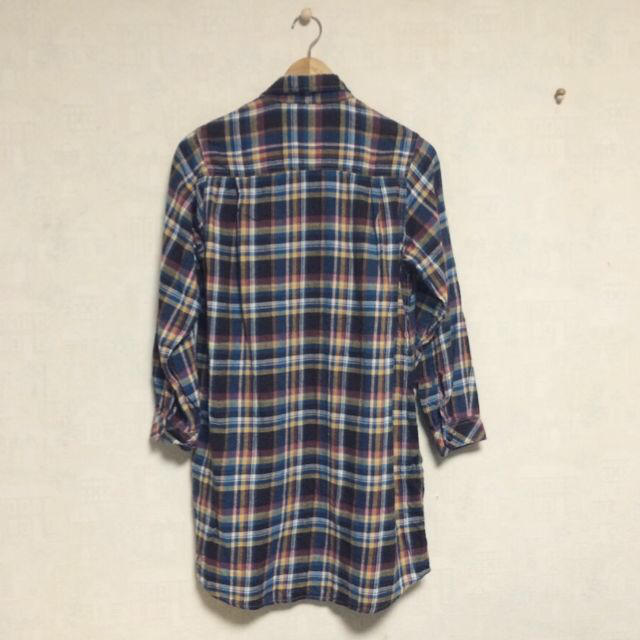 LOWRYS FARM(ローリーズファーム)のロング ネルシャツ * レディースのトップス(シャツ/ブラウス(長袖/七分))の商品写真