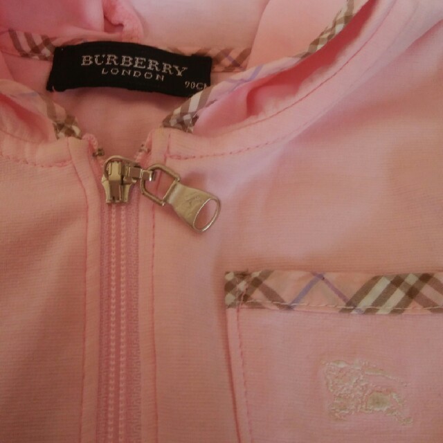 BURBERRY(バーバリー)のBURBERRY　90女の子　ピンク　ワンピース キッズ/ベビー/マタニティのキッズ服女の子用(90cm~)(ワンピース)の商品写真