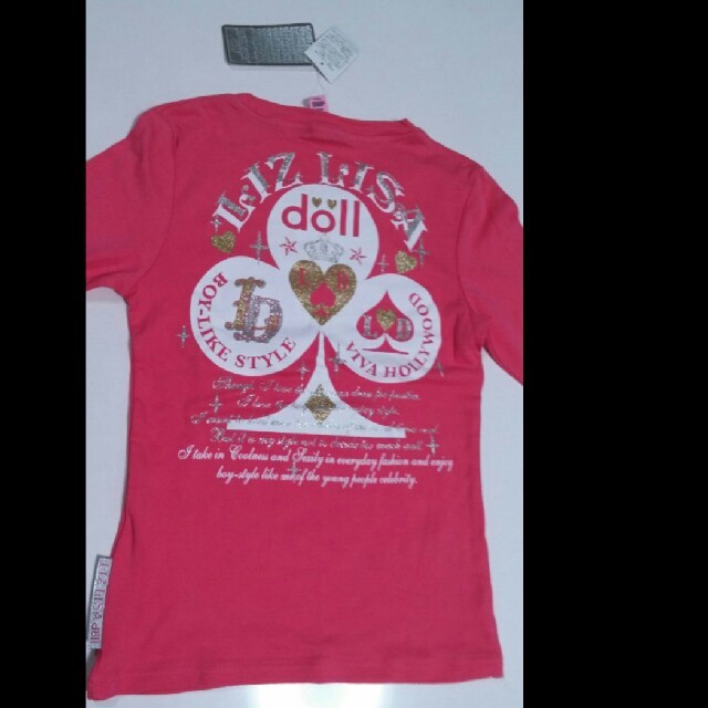 LIZ LISA doll(リズリサドール)の【新品タグ付 】LIZ  LISA  doll 長袖Tシャツ レディースのトップス(Tシャツ(長袖/七分))の商品写真