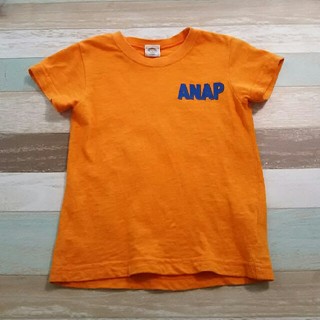アナップキッズ(ANAP Kids)のANAP オレンジ Tシャツ(Tシャツ/カットソー)