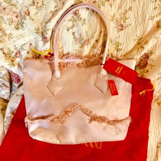 ヴィヴィアンウエストウッド(Vivienne Westwood)のヴィヴィアン ゴブランローズ  ピンク バッグ 未使用(トートバッグ)