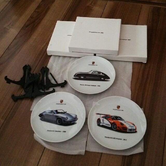 Porsche(ポルシェ)のポルシェ  ノベルティ 非売品  プレート  エンタメ/ホビーのコレクション(ノベルティグッズ)の商品写真