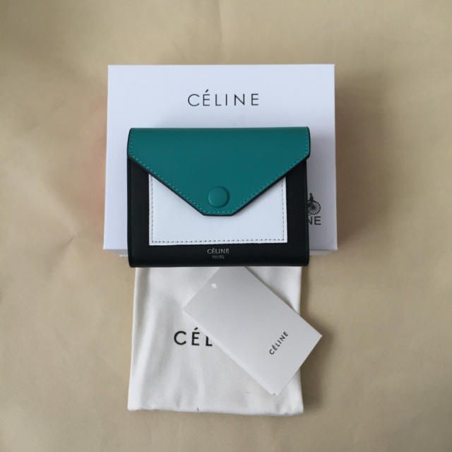 5/21限定価格★CELINE◆pocket ミディアム 3つ折り財布