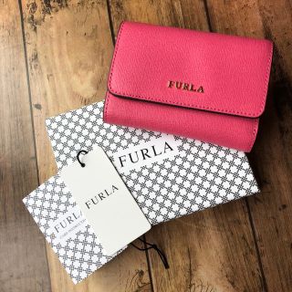 フルラ(Furla)の新作 フルラ 大人気♡ コンパクト 三つ折り財布♡ ピンク ビビットピンク(財布)