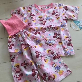 ミニーマウス(ミニーマウス)の新品♡パジャマ ミニーちゃん 80㎝(パジャマ)