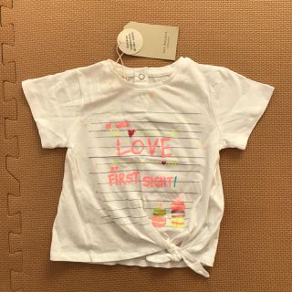ザラキッズ(ZARA KIDS)の新品タグつき☆zarababy ザラベビー 半袖Tシャツ 80cm (Ｔシャツ)