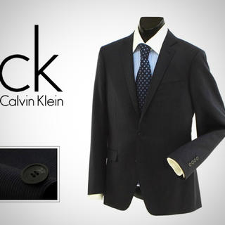 カルバンクライン(Calvin Klein)の新品 未使用　36 Calvin Klein カルバンクライン　ウール混(テーラードジャケット)