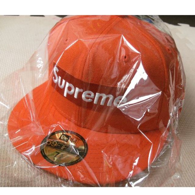 帽子超稀少オレンジ！SUPREME×supreme playboy×NewEra