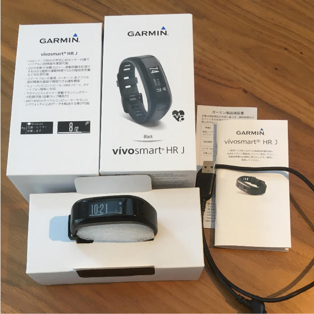 GARMIN - GARMIN vivosmart HR J ガーミン